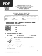 Bahasa Jawa - Arane Anak Kewan - Nama Anak Hewan | PDF | Kajian Bahasa