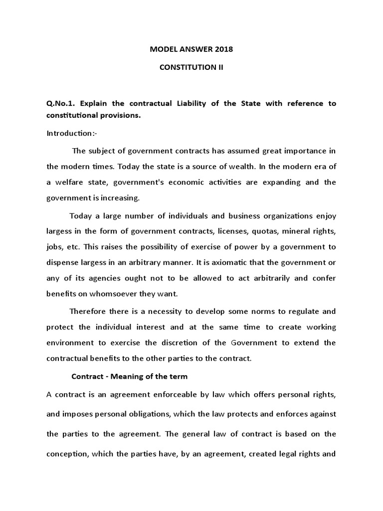 Const - 2 Dec 2018 5 Sem | PDF | Supreme Court Of India | Judicial Review