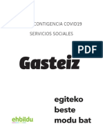 Gasteiz. Plan Contingencia Cas