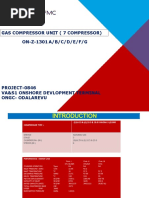 Gas Compressor Unit (7 Compressor) ON-Z-1301 A/B/C/D/E/F/G