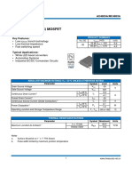 P-Channel 30-V (D-S) MOSFET: Freescale AO4803A/ MC4803A