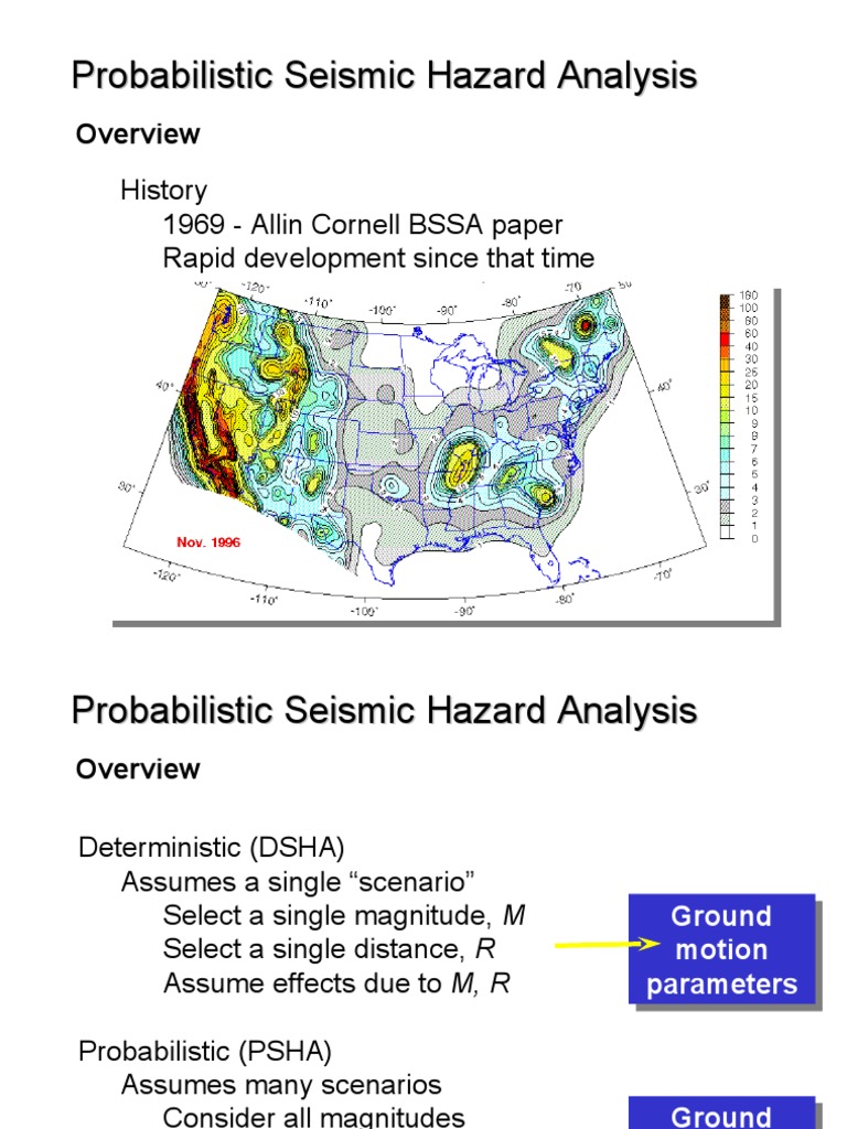 Probabilistic Seismic Hazard Analysis Guide | PDF | Moment Magnitude ...