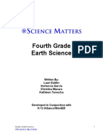Fourth Grade Earth Science: Cience Atters