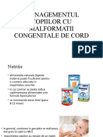 Managementul Copiilor Cu Malformatii Congenitale de Cord