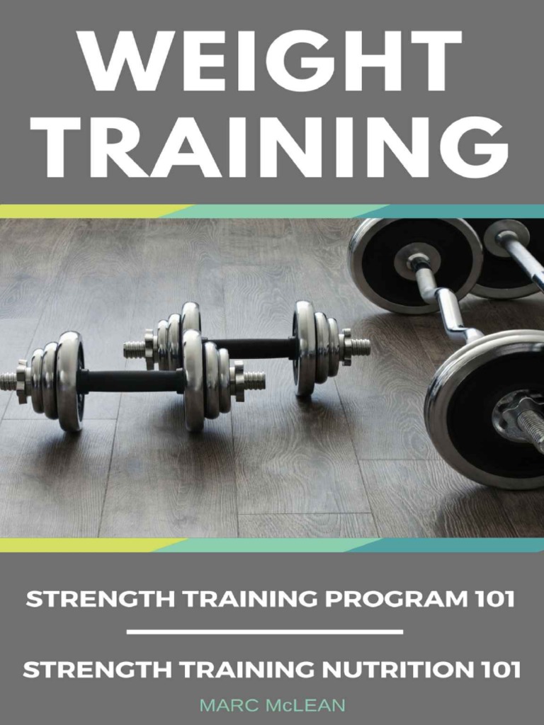 Weight Training 2 Books Bundle Strength Training Program 101
