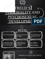 Freud'S Personality and Psychosexual Development