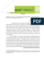 Resenha - A reforma empresarial da educação