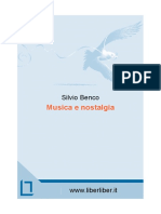 Benco Musica e Nostalgia PDF