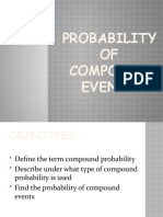 Calculating Probabilities of Compound Events