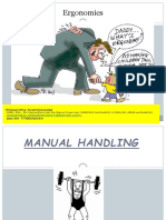 Manual Handling and Ergonomics - Batch 13 Diploma