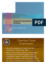 Financial Transactions & Fraud Schemes