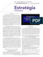 Edital PCDF Agente 2020 2