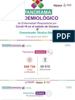 Panorama Epidemiologioco Oaxaca