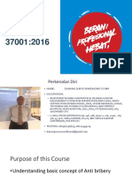 Materi Awareness ISO 37001:2018