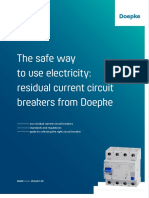 The Safe Way To Use Electricity: Residual Current Circuit Breakers From Doepke