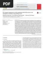 Fso-Channel-Estimation-For-Ook-Modulation-With-Apd