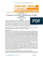 Corporate Governance Mechanisms in India: Nidhi Sharma