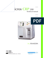 ABX Micros CRP 200 - Service Manual (En)