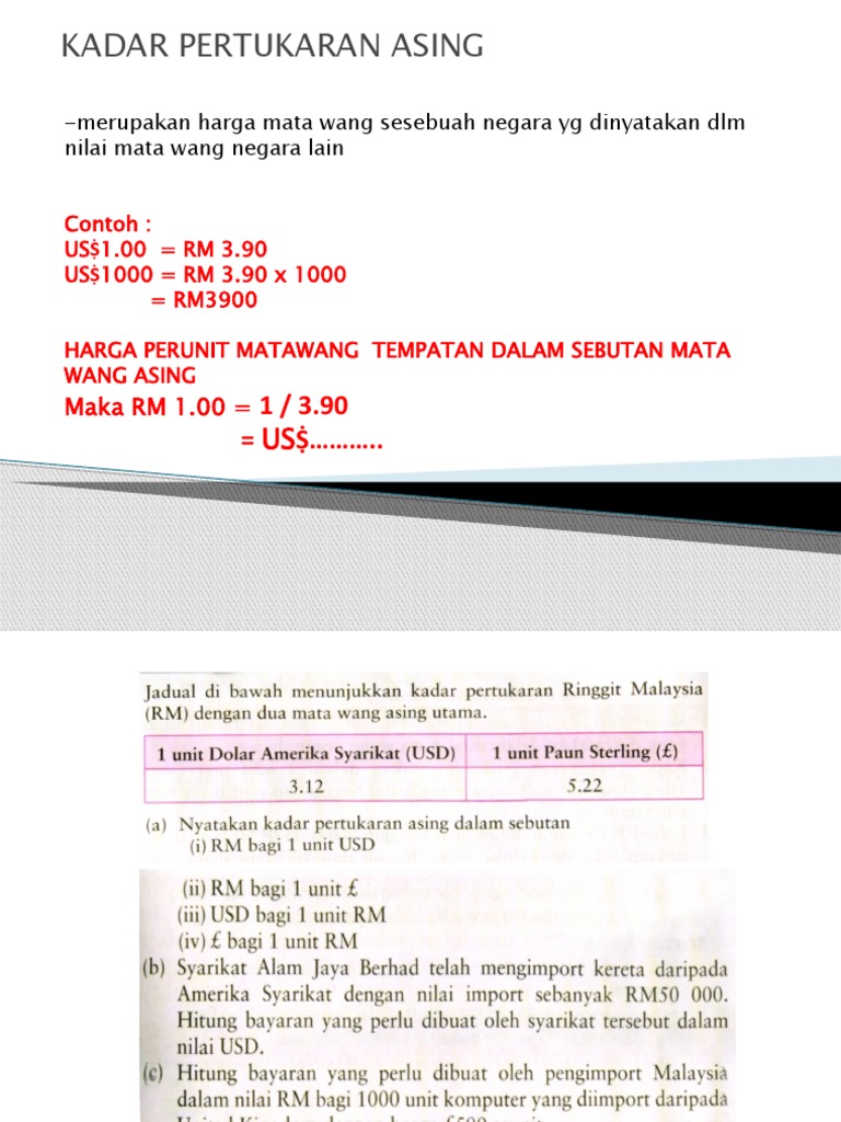 Pengurusan Harga dan Pembayaran dalam Mata Wang Asing: Kesan Kadar Pertukaran dan Kos Tersembunyi