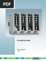 FL Switch 2000: User Manual