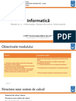 Modul Rose Informatica Scurt