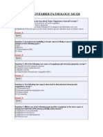 AIIMS 2004 NOVEMBER PATHOLOGY MCQS