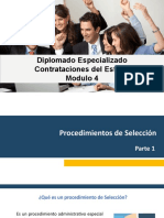 Diplomado Especializado en Contrataciones Del Estado - Semana 4 .