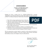 Announcement Letter PDF