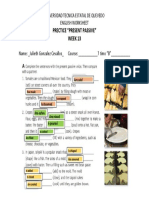 Prectice "Present Passive" Week 13: Universidad Tecnica Estatal de Quevedo English Worksheet