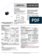 JJM1 12V Panasonic Datasheet 110054