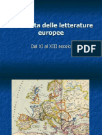La Nascita Delle Letterature Europee