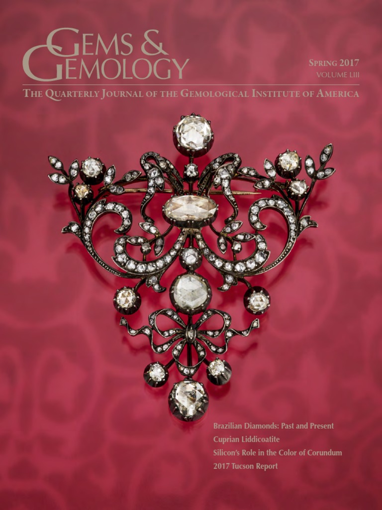 Spring 2017 Gems Gemology v2 PDF | PDF | Diamond | Gemstone