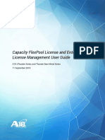 Capacity Flexpool License and Enterprise License Management User Guide