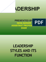 leadership styles pes itsfunction-