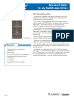 Tempered Water Rotary Switch Assemblies