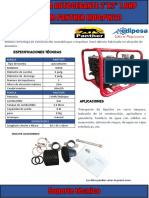 Motobomba Autocebante 2'' X 2'' PW20 7.0HP Panther PDF