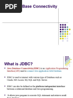 Java Database Connectivity