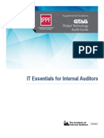 GTAG IT Essentials For Internal Auditors