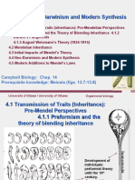 Genetics, Neo-Darwinism and Modern Synthesis Genetics, Neo-Darwinism and Modern Synthesis