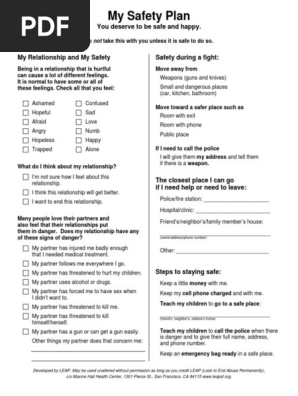IPV Safety Plan