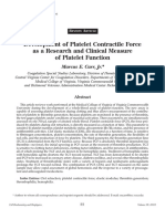 Carr2003 Article DevelopmentOfPlateletContracti