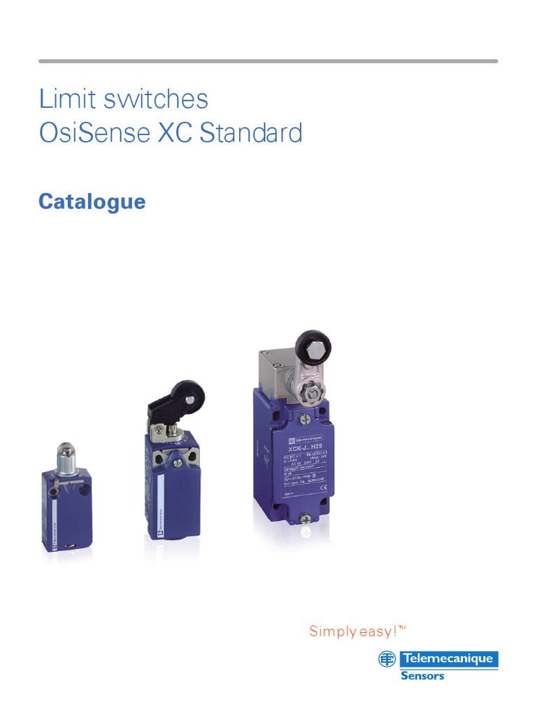 Catalogo de Sensor Telemecanique | PDF | Switch | Electrical Connector