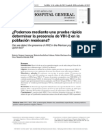 9 Podemos Mediante Una Prueba Rapida Determinar La Presencia de Vih-2 en La Poblacion Mexicana PDF