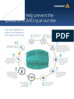 Protocols To Help Prevent The Spread of COVID-19 at Our Site