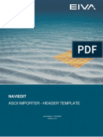 Naviedit: Ascii Importer - Header Template