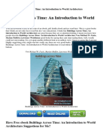 Buildings Across Time An Introduction To PDF