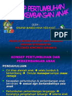 Konsep Pertumbuhan & Perkembangan