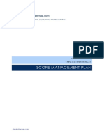 Scope Management Plan: Project Management, Project Planning, Templates and Advice