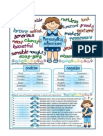 Adjectives Engl 1 PDF