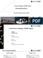 Sensopart VISOR Expert Training DE BBA PDF